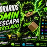 Horarios del Admin en Keyboard Escape: las franjas exactas para no perderte sorteos ni eventos